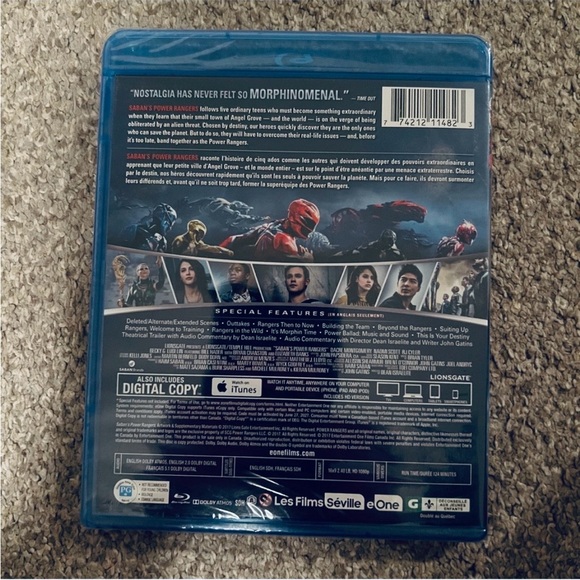 Power Rangers Blu-ray - Picture 2 of 2